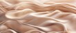 © AkuAku - Detailed close up of luxurious beige silk fabric texture, elegant textile background