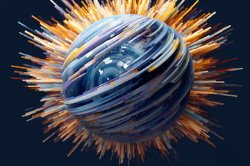 abstract sphere