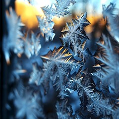 Wall Mural - a close up of a frosted glass window