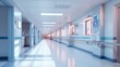 © CStock - Clean hospital corridors, modern hospitals,Bright lights at the end the hospital corridor.