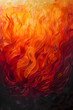 © Davy - abstract orange flames background