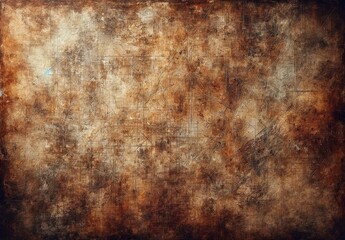 Wall Mural - Aged, textured abstract background with geometric lines and rustic tones wallpaper landscape texture
