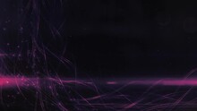 Purple Irregular Moving Lights Lines Animation 