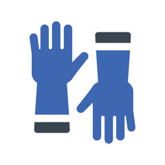 Wall Mural - Safety gloves Icon