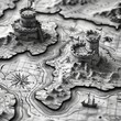 Engage in storytelling with a beautifully detailed DnD map designed for print and immersive play
