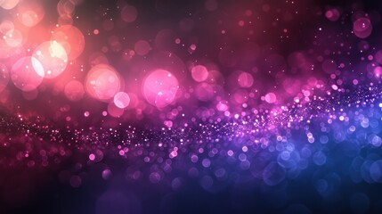 Wall Mural - pink and purple background with bokeh effect.