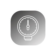 pressure indicator icon vector