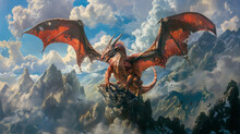 Dragon Fantasy Art Monster Creature Illustration