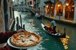 Venetian Gastronomy: Delighting in Neapolitan Pizza by Canal's Edge