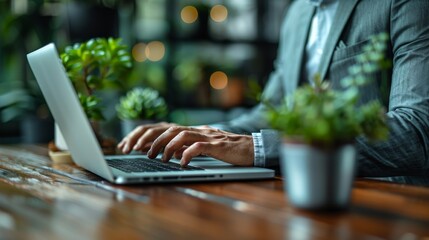 Aufkleber - Digital technology, data science and digital marketing, global business, businessman using laptop computer, global network, data exchange, global business plan.