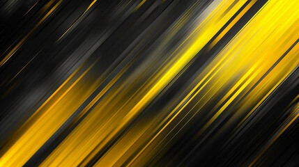 Black and Yellow with templates metal texture soft lines tech gradient abstract diagonal background