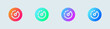 © Yasir Design - Speedometer solid icon in gradient colors. Speed indicator signs vector illustration.