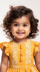 Poster - Stylish Indian Baby Girl A Fashionable and Innocent Delight