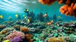 Unterwasserwelt der Fische und Korallen 3.