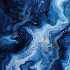  ocean waves, where the blue and white colors swirl together, creating a mesmerizing abstract texture.