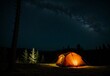 © Unnamed  Bird - Relaxing in a tent under the stars in the forest.