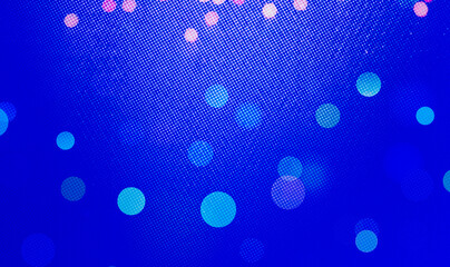 Blue bokeh background for banner, poster, event, celebrations, and various design works