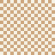 © Tanita - popular checker chess square abstract background. Chessboard seamless pattern