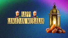 Happy Ramadan Greeting Card, For Celebration