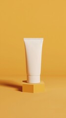 Aufkleber - Generative AI : a blank mock up product, mock up, on background