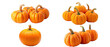 © LivroomStudio - Pumpkins isolated on transparent background