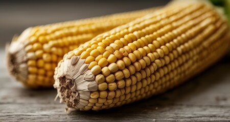 Canvas Print -  Freshly harvested corn, ready for the table