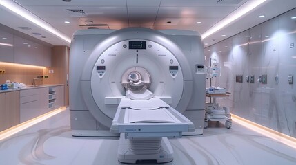 MRI machine in hospital