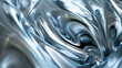 Futuristic Silver Sheen: Metallic Texture with Light Reflections, Abstract Minimalist Elegance