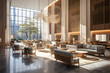 A Glimpse into the Grandeur: The High-End Aesthetics of a Hyatt Hotel Lobby