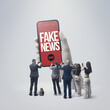 © stokkete - People following fake news online