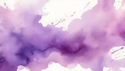 Purple Watercolor Texture Background