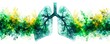 Illustration Green lungs for a more sustainable future