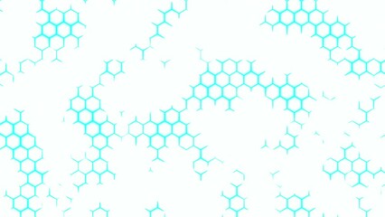 Wall Mural - abstract background with hexagon shapes. design. fragment of plastic honeycomb imitation.