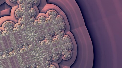 Wall Mural - fractal sequence patterns 3d. 4k abstract multicolored motion graphics background. for yoga or clubs