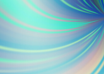 Wall Mural - Light BLUE vector blurred background.