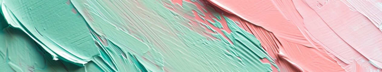 Wall Mural - pastel jungle banner