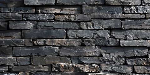 Wall Mural - illustration of rock stone wall texture. Created with Generative AI