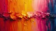 Tło. Tapeta. Abstrakcyjne malowidło wykonane pędzlem, zawierające wiele kolorów farby.