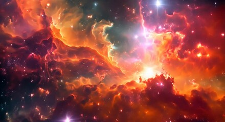 Wall Mural - breathtaking cosmic landscapes 