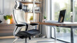 © Свет Лана - An ergonomic chair for the home office combined with a desk.