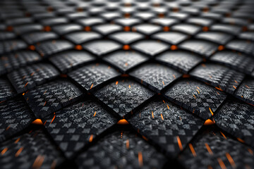 close up of a tire tread