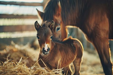 Wall Mural - foal