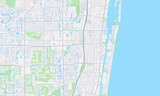 Fototapeta  - Boynton Beach Florida Map, Detailed Map of Boynton Beach Florida