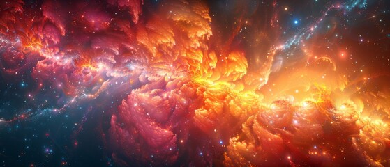 Wall Mural - Dynamic digital abstract background