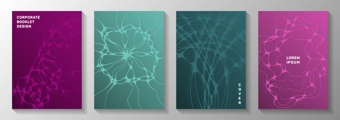Artificial intelligence concept abstract vector