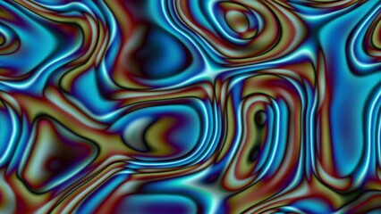 Leinwandbilder - Colorful Seamless Fluid Art Abstract Background. animation. Loop animation