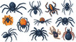 Spider Sticker Collection
