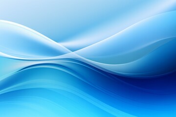 Wall Mural - Blue Abstract Background, Vibrant Composition of Dynamic Shapes for Graphic Design and Presentations