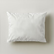 © نيلو ڤر - White pillow without print, white background