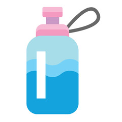 Poster - Water Bottle Icon